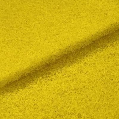 Scouring Sponge Pad Yellow Durable High Water Absorption Customizablefor Kitchen Cleaning