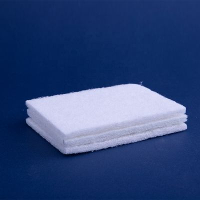 Long Lasting Scouring Sponge Pad Maintains Its Toughness For Repeated Use On Non Stick Pans And Pots