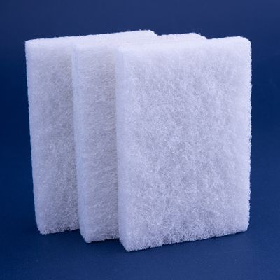 Long Lasting Scouring Sponge Pad Maintains Its Toughness For Repeated Use On Non Stick Pans And Pots