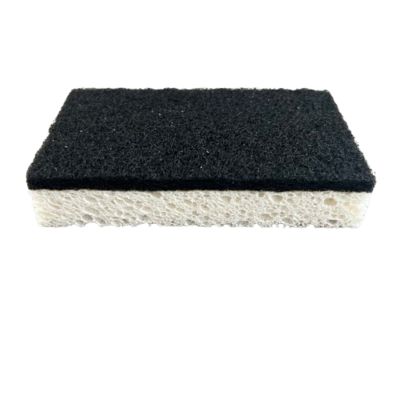 Customizable Green Kitchen Cellulose Sponge Power Scourer - Effective & Non-Scratch