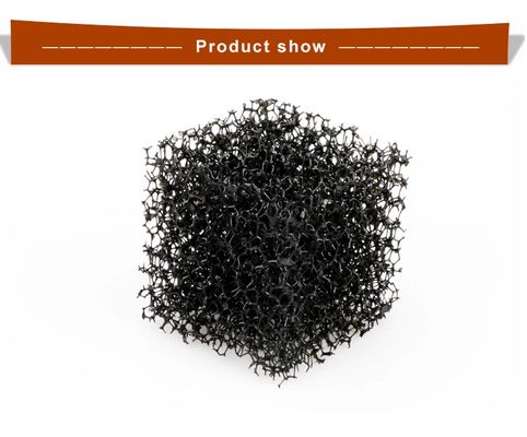 Black cube filter sponge