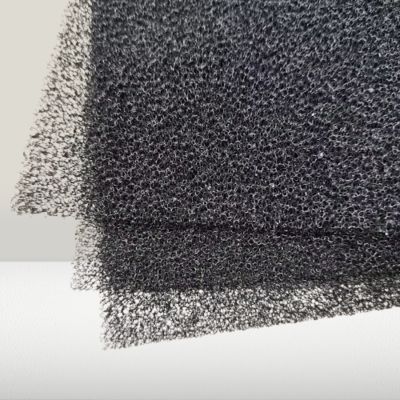 Black 35 PPI Biodegradable Filter Sponge for Household and Commercial Use - Factory Direct Sales