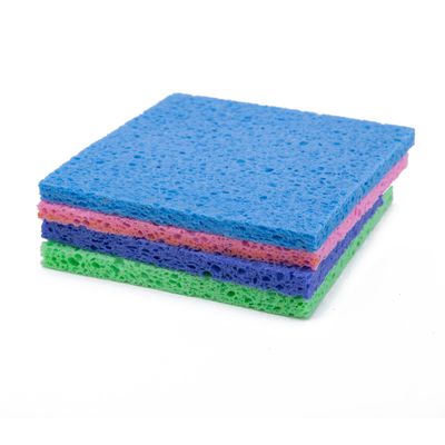 Biodegradable Sponge Cloth with High Absorbency and Quick Drying for Eco-Friendly Cleaning