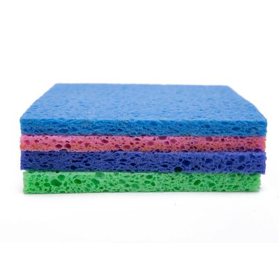 Biodegradable Sponge Cloth with High Absorbency and Quick Drying for Eco-Friendly Cleaning