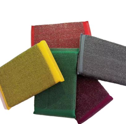 Heavy-Duty Sponge scrubber with Scouring Pad for Kitchen