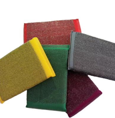 Heavy-Duty Sponge scrubber with Scouring Pad for Kitchen
