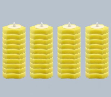 Replaceable Long Handle Toilet Sponge Refills Blue Color Cleaning Head