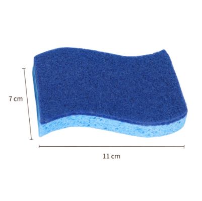 High Absorbency Cellulose Scouring Pad - Deep Clean Scrubbing Kitchen Sponge