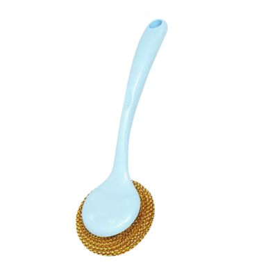 Stainless Steel With Plastic Handle For Pots Pans Grill Kitchen Cleaning