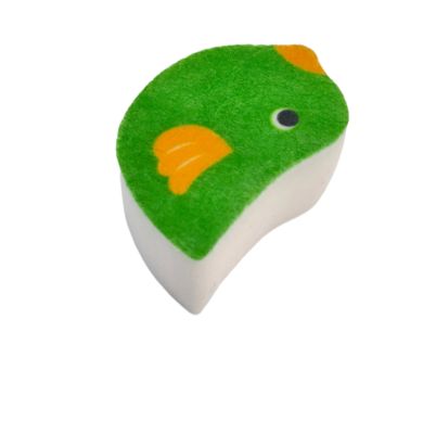 Custom Animal Print Nano Magic Sponges Soft Scrubber For Household Cleaning