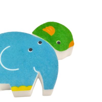 Custom Animal Print Nano Magic Sponges Soft Scrubber For Household Cleaning