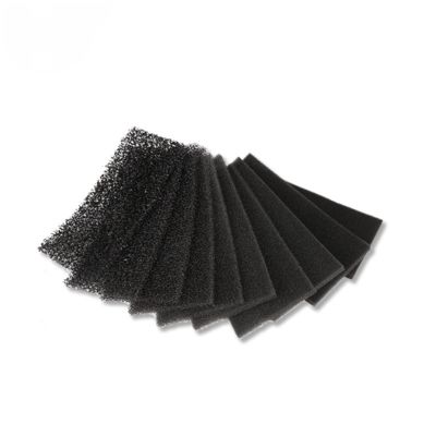 High-Density Chemical Resistant Black Filter Sponge with Customizable Porosity 10-100 PPI for Aquarium & Pond