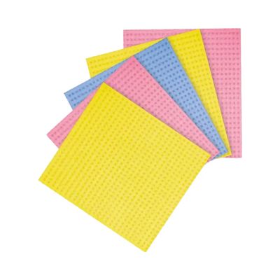 Absorbent Lint-Free Streak-Free Wood Pulp Cotton Rags for Multi-Surface Cleaning