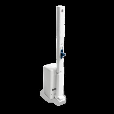 Disposable Toilet Brush with Built-in Cleaning Liquid in Bulk Quantity and 16 Replacement Heads for Hygienic Cleaning