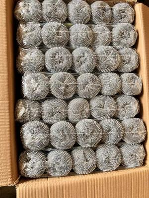 Stainless Steel Cleaning Ball with 3D Ball Shape for Flexible and Efficient Kitchen Cleaning