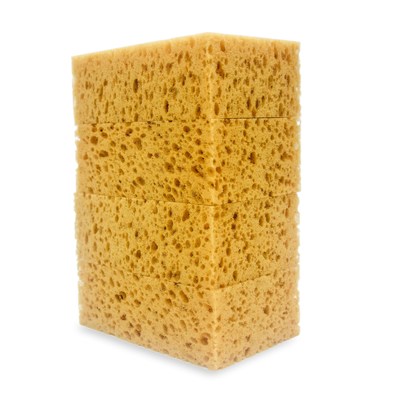 Quick Clean Eco Sea Wool Sponge Wash Pad, Deep Foam for Auto Detailing