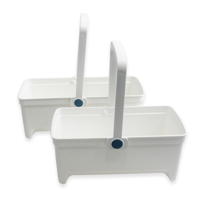 Large Capacity Space-Saving Square Bucket for Kitchen Storage with Food-Safe Material