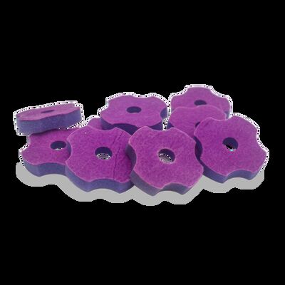 Disposable Toilet Brush Replacement Pad with Perfect Fit No-Touch Hygienic High-Density Foam for Secure Cleaning