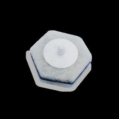 Disposable Toilet Brush Head with Built-in Cleaning Gel and Strong Cleaning Power Made via Injection Molding