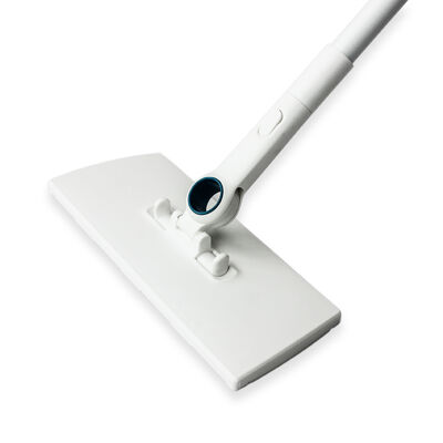 Self-Clamping 23cm Microfiber Mop with 360-Degree Swivel for Effortless Floor Cleaning