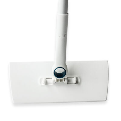 Self-Clamping 23cm Microfiber Mop with 360-Degree Swivel for Effortless Floor Cleaning