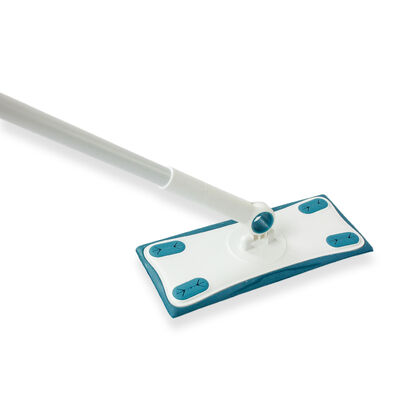 Effortless Cleaning 25cm Width Dust Mop with 360-Degree Swivel for Quick and Versatile Use