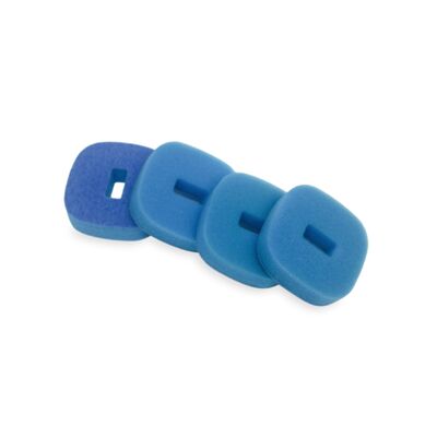 Quick-Release Dissolvable Toilet Brush Refill with Up to 60°C Heat Resistance for Hygienic Cleaning