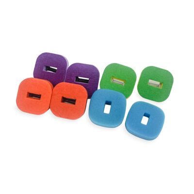 Quick-Release Dissolvable Toilet Brush Refill with Up to 60°C Heat Resistance for Hygienic Cleaning