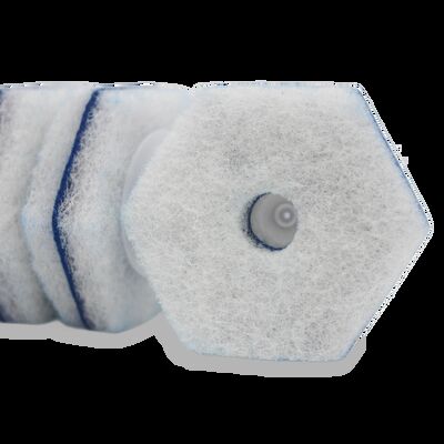 Disposable Toilet Brush Sponge Heads with Built-in Cleaning Gel, Strong Cleaning Power, and Antibacterial Properties for Hygienic Cleaning