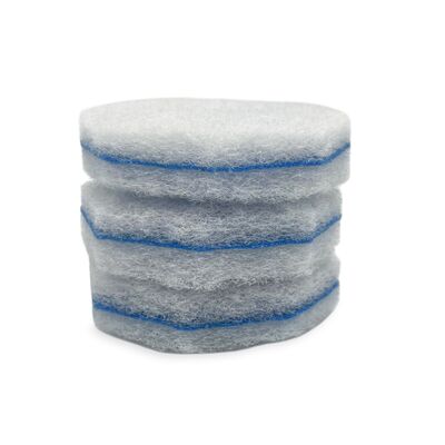 Odor-Free Dissolvable Toilet Brush Replacement Heads with Powerful Scrubbing for Hygienic Cleaning