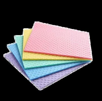 Eco-Friendly Reusable Super Absorbent Cellulose Dish Cloth for Kitchen Cleaning