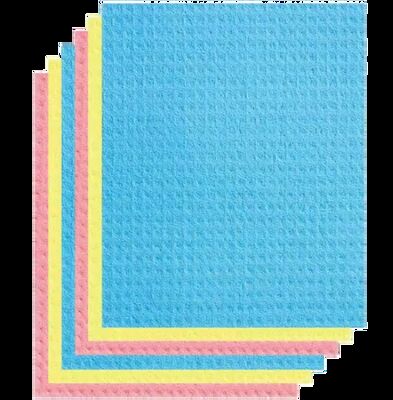 Eco-Friendly Reusable Super Absorbent Cellulose Dish Cloth for Kitchen Cleaning