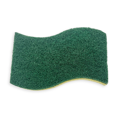 Dual-sided Eco-Friendly Highly Absorbent Cellulose Sponge Scourer for Kitchen Dish Cleaning