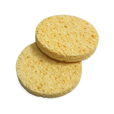 Extra Thick Strong Absorbent Wood Pulp Kitchen Pad - Eco-Friendly Cellulose Sponge Scourer for Dishes