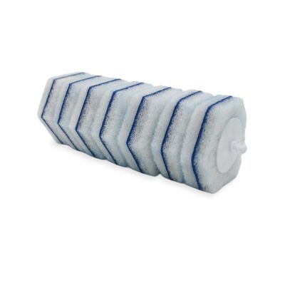 White Disposable Toilet Cleaning Heads with Built-in Cleaning Liquid for Hygienic Design and Flexible Texture