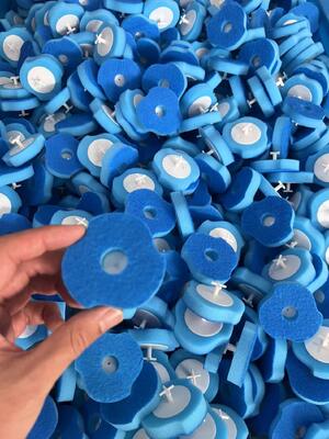 Pre-Soaped Hygienic Disposable Toilet Brush Refill with Factory Direct Cleaning Solution