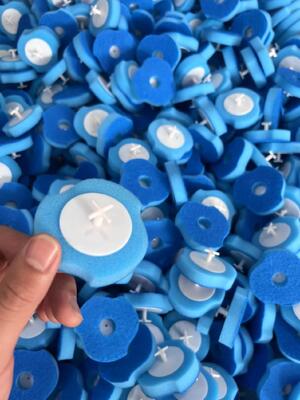 Pre-Soaped Hygienic Disposable Toilet Brush Refill with Factory Direct Cleaning Solution