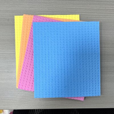 Biodegradable and Compostable Cellulose Sponge Cloth - Highly Absorbent Kitchen Cleaning Scourer