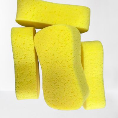 Compressible and Customizable Car Wash Sponge with High Absorbency for Auto Detailing