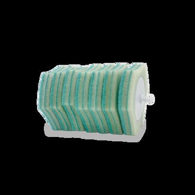 Sponge Toilet Brush Replacement Head Built-in Detergent Soft Color Customizable