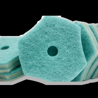 Sponge Toilet Brush Replacement Head Built-in Detergent Soft Color Customizable