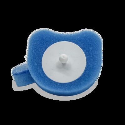 Disposable Sponge Toilet Brush Head Built In Cleaner Hygienic Easy Use