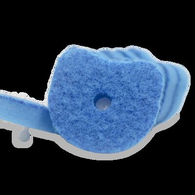 Disposable Sponge Toilet Brush Head Built In Cleaner Hygienic Easy Use
