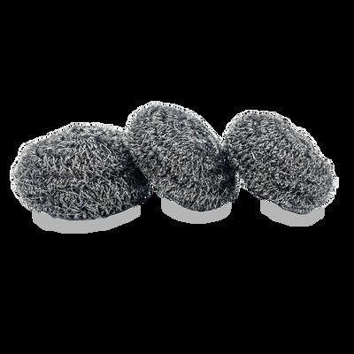 Stainless Steel Wool Scourer: Durable, Rust-Resistant & Tough on Burnt-On Food.