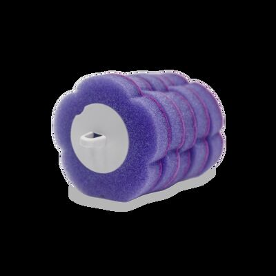 All In One Disposable Toilet Brush Head Built In Soap For Quick Clean Convenience