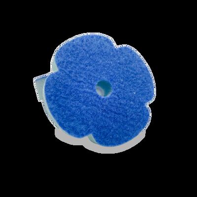 Press On Toilet Brush Head Disposable Sponge With Instant Activating Cleaning Agents