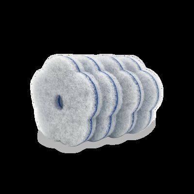 Powerful Clean Disposable Toilet Head: Built-In Detergent for Deep Stain Removal.