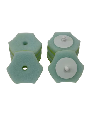 Disposable Toilet Brush Head with Built-In Cleaning Liquid for Hygienic Freshness.