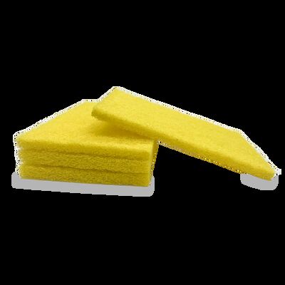 Nylon Scourer Cloth: Tough on Grime, Quick-Rinse & Odor-Resistant for Kitchen.