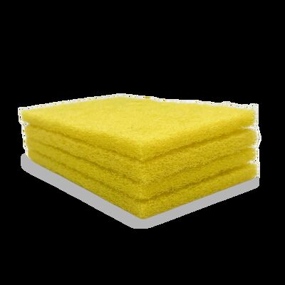 Nylon Scourer Cloth: Tough on Grime, Quick-Rinse & Odor-Resistant for Kitchen.